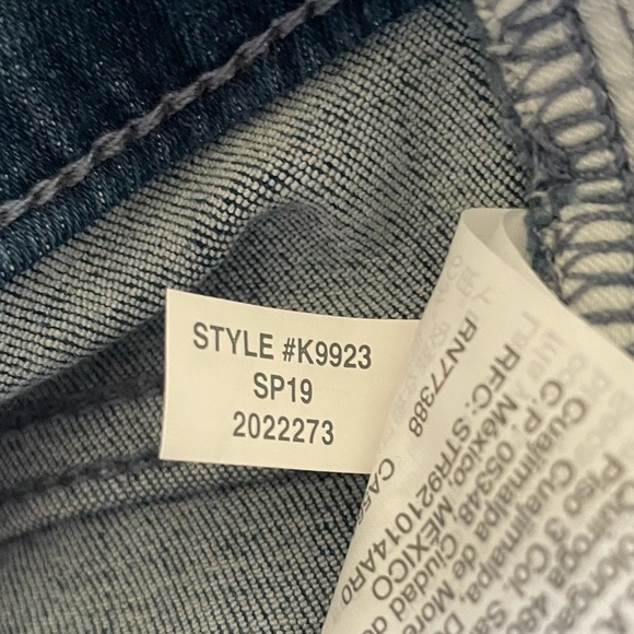 Madewell 10” High Waist Skinny Jean - Picture 9 of 12